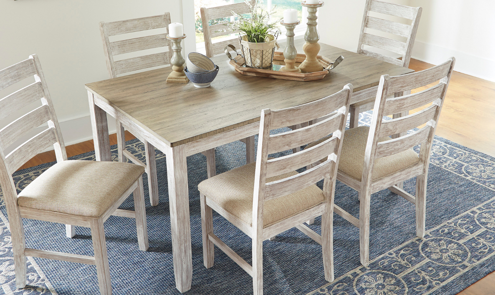 Ashley  Skempton 7 Pieces Dining Room Set-Jennifer Furniture