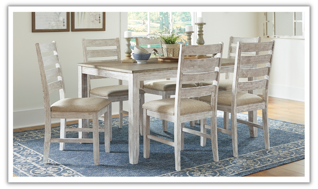 Ashley  Skempton 7 Pieces Dining Room Set-Jennifer Furniture