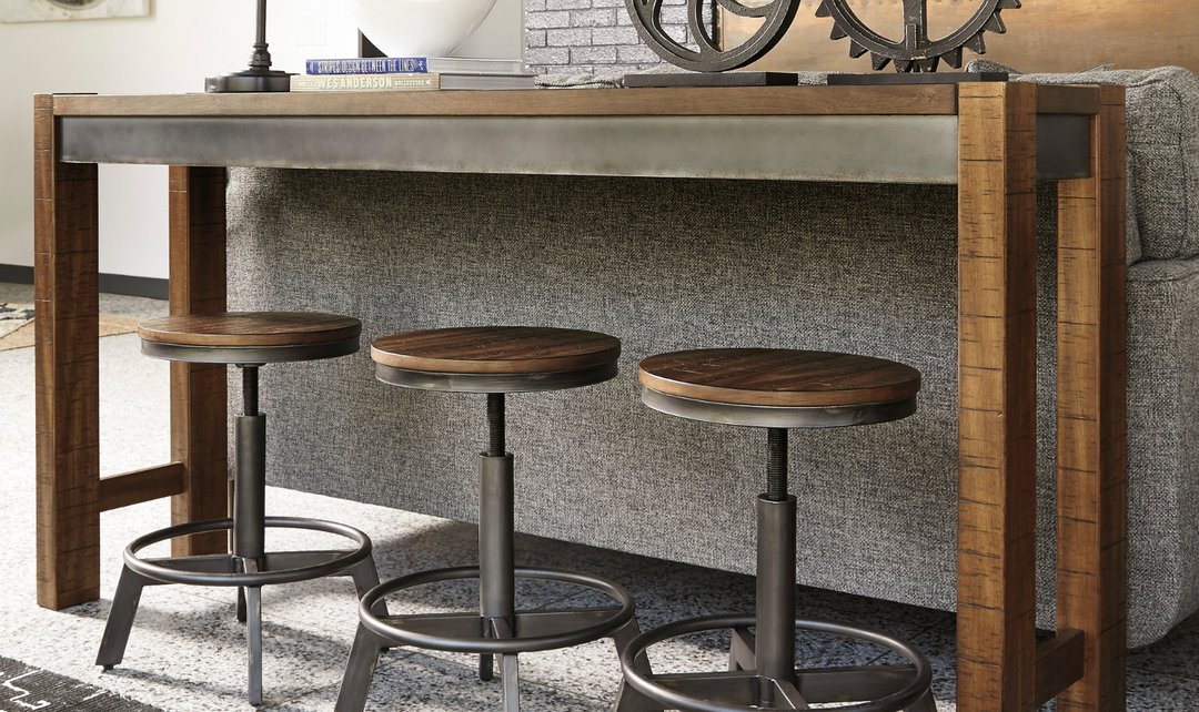 Ashley Torjin Counter Height Dining Table in Brown-Jennifer Furniture