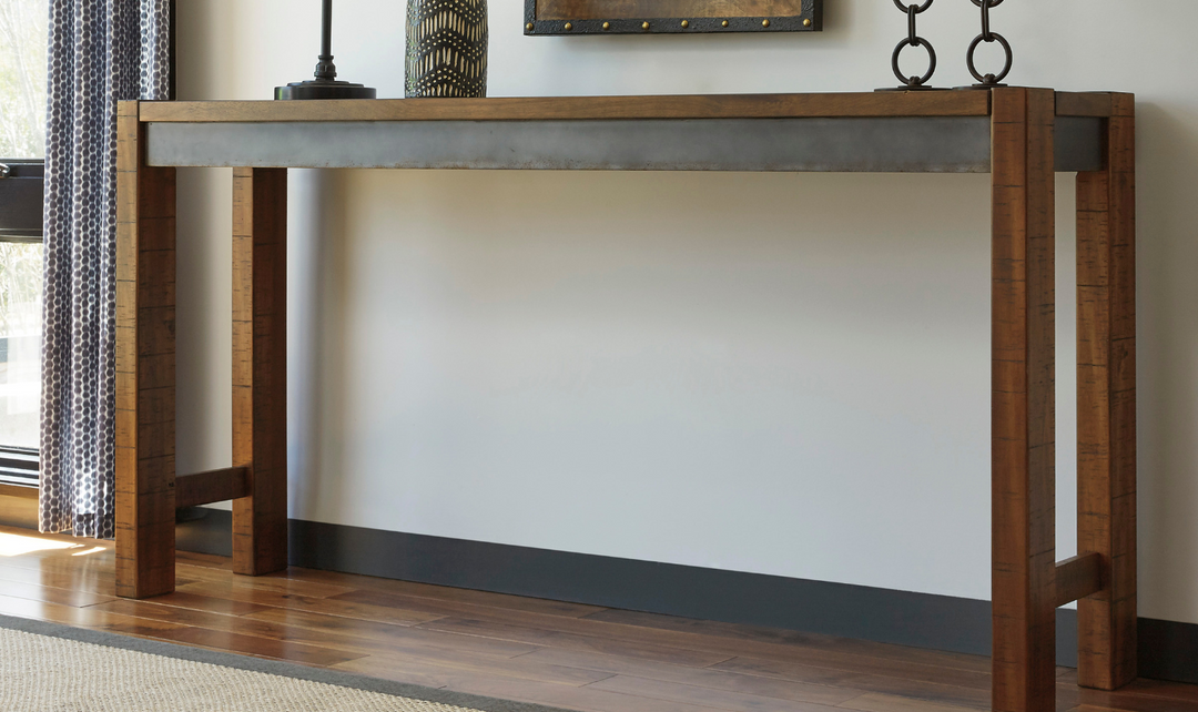 Ashley Torjin Counter Height Dining Table in Brown-Jennifer Furniture