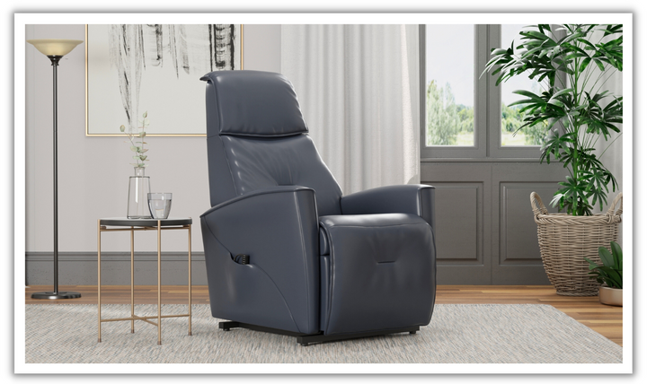 Austin Lift Top Power Recliner Chair with Remote Control-Jennifer Furniture