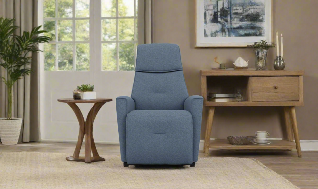 Austin Lift Top Power Recliner Chair with Remote Control-Jennifer Furniture