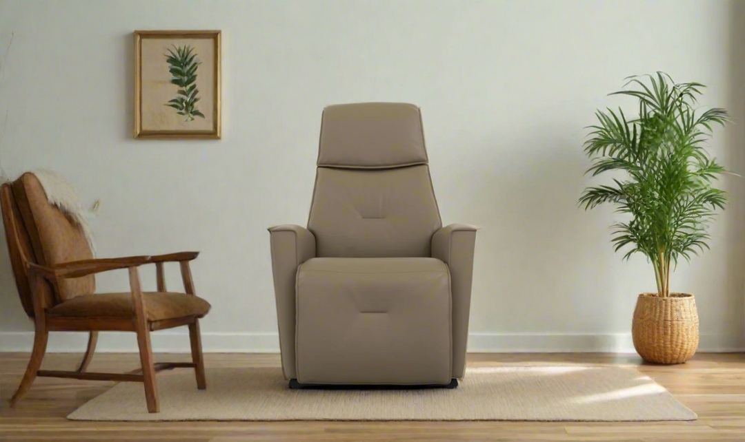 Austin Lift Top Power Recliner Chair with Remote Control-Jennifer Furniture