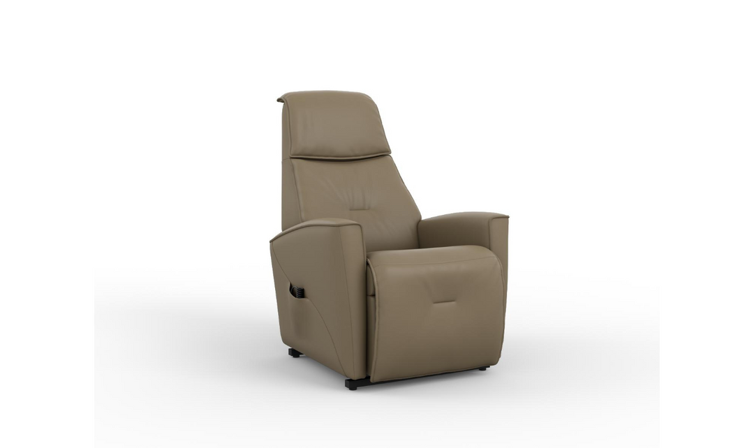 Austin Lift Top Power Recliner Chair with Remote Control-Jennifer Furniture