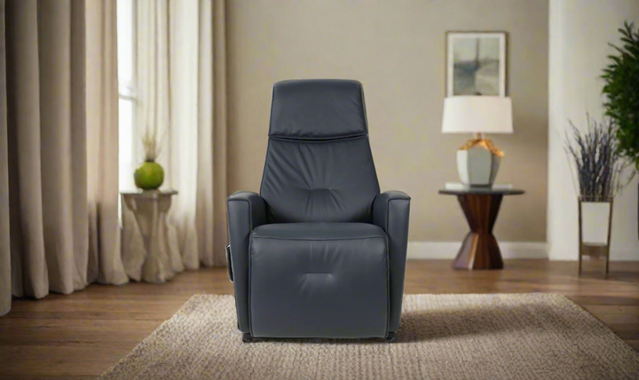Austin Lift Top Power Recliner Chair with Remote Control-Jennifer Furniture