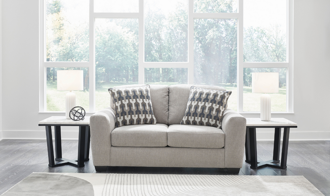 Modern Heritage Avenal Park Flannel Fabric Living Room Set (2 Pcs / 3 Pcs)