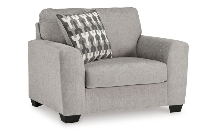 Modern Heritage Avenal Park Flannel Fabric Living Room Set (2 Pcs / 3 Pcs)