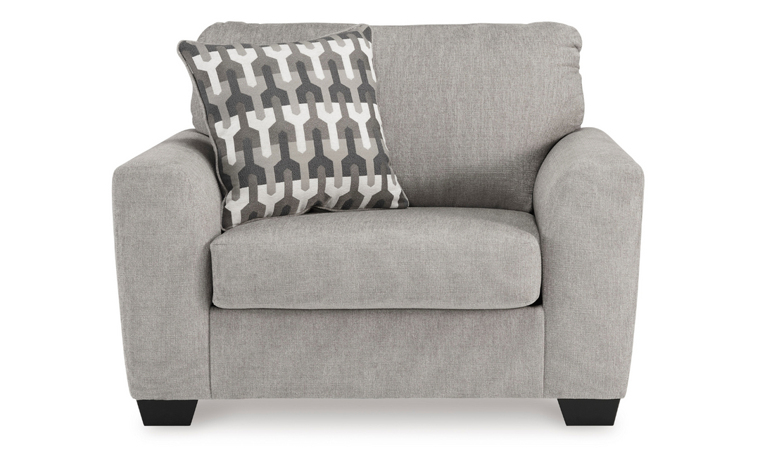 Modern Heritage Avenal Park Flannel Fabric Living Room Set (2 Pcs / 3 Pcs)