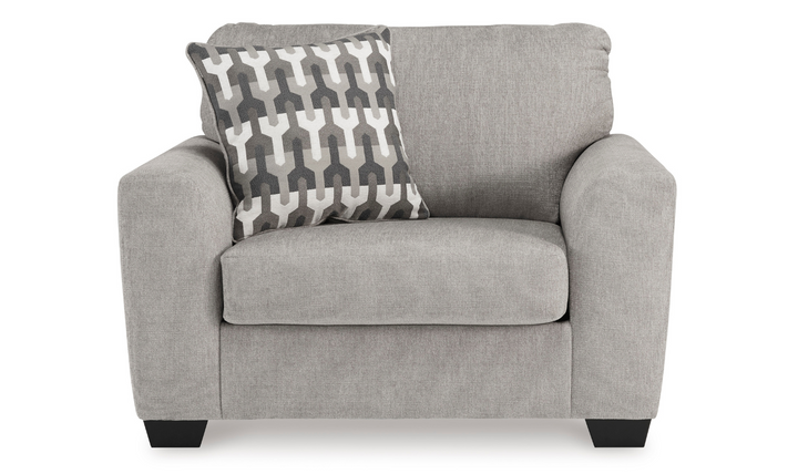 Modern Heritage Avenal Park Flannel Fabric Living Room Set (2 Pcs / 3 Pcs)