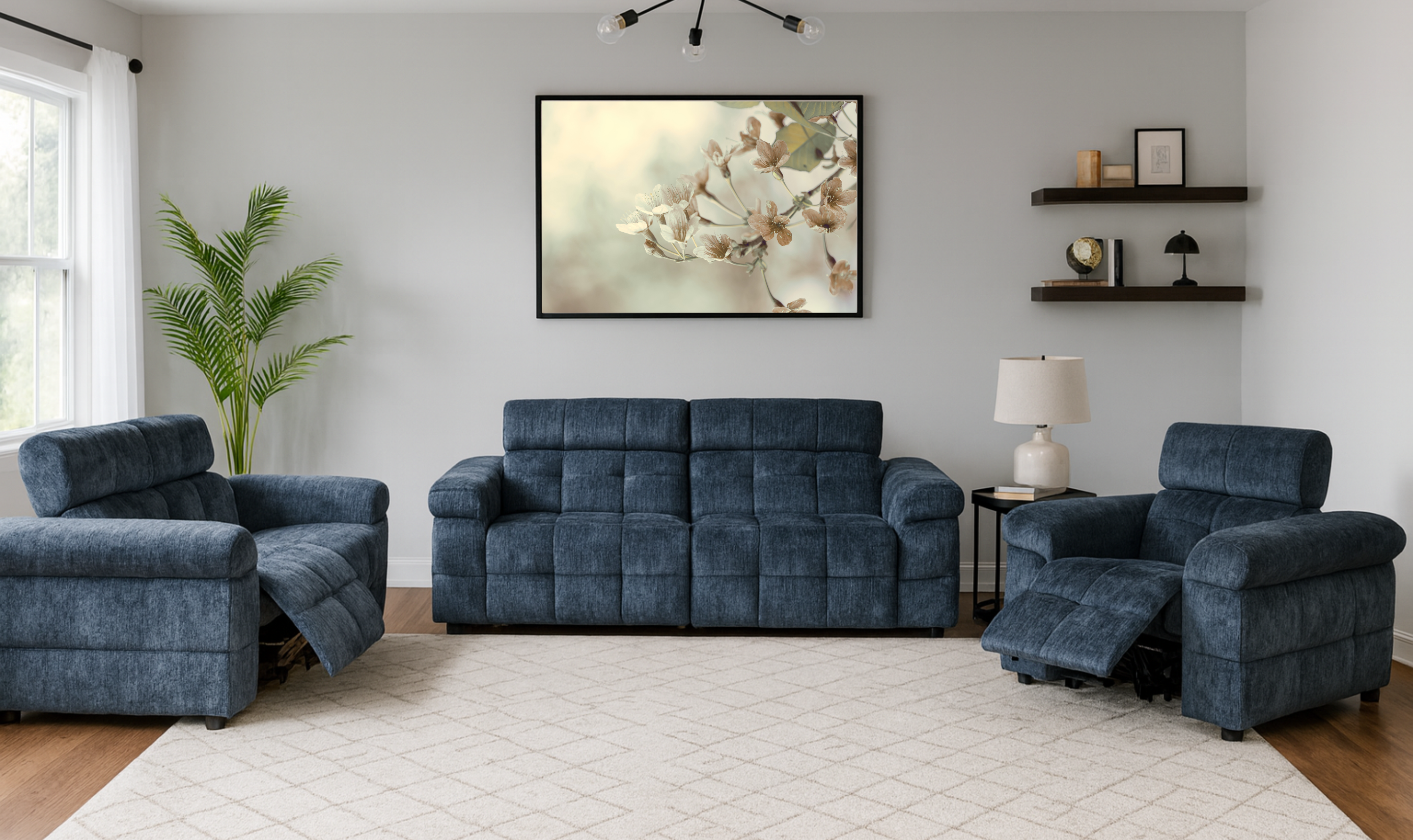 KG-111【新入荷　リサイクル品】フランフラン　ALA SOFA ネイビー KG-111【新入荷 リサイクル品】フランフラン ALA SOFA ネイビー