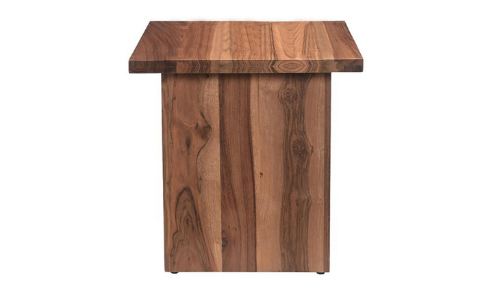 Barcelona Side Table in Natural Reclaimed Wood- Jennifer Furniture