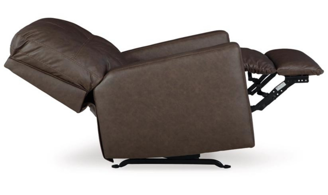 Barlin Mills Leather Pull Tab Gentle rocking Recliner Chair