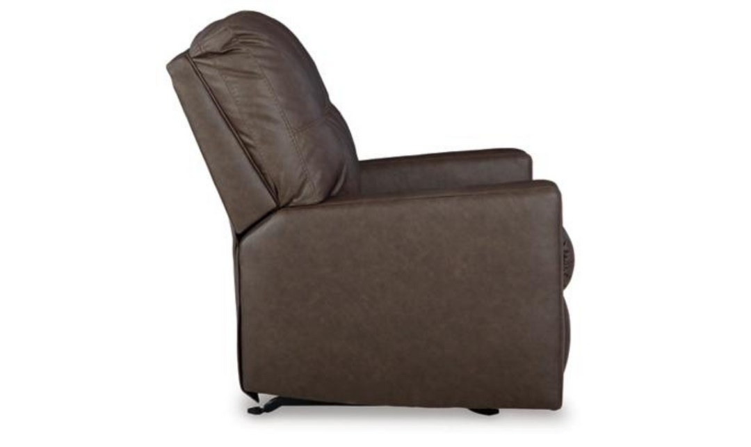 Barlin Mills Leather Pull Tab Gentle rocking Recliner Chair