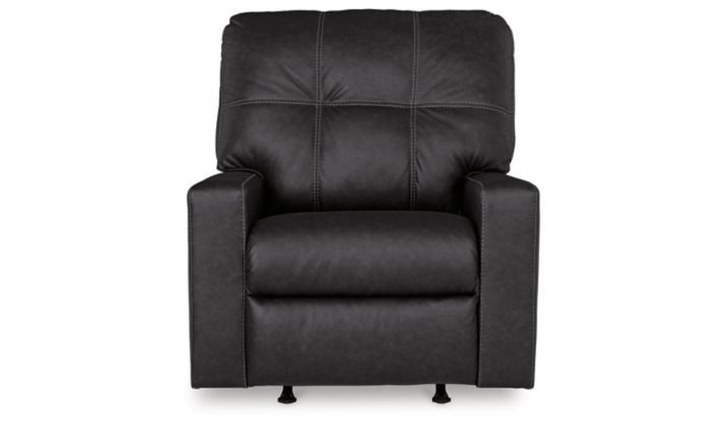 Barlin Mills Leather Pull Tab Gentle rocking Recliner Chair