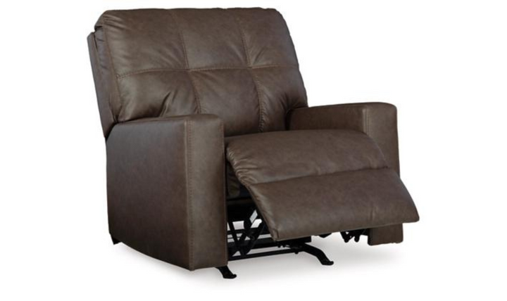 Barlin Mills Leather Pull Tab Gentle rocking Recliner Chair