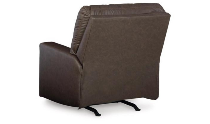 Barlin Mills Leather Pull Tab Gentle rocking Recliner Chair