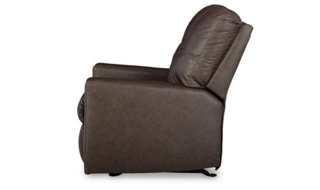 Barlin Mills Leather Pull Tab Gentle rocking Recliner Chair