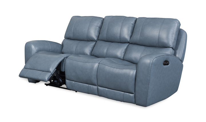 Leather Italia Bel Air 3-Seater Leather Power Reclining Sofa With USB Port