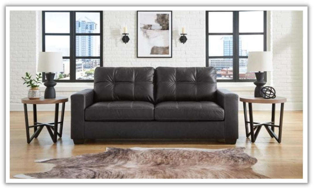 Barlin Mills Faux Leather Living Room Set