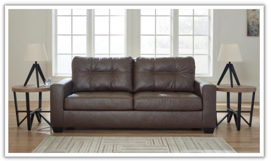 Barlin Mills Faux Leather Living Room Set