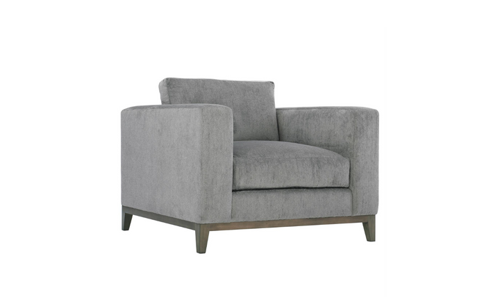 Bernhardt Noel Fabric Chair with Feather Down Cushion-jennifer furniture