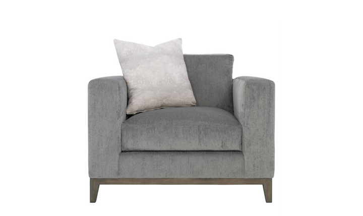 Bernhardt Noel Fabric Chair with Feather Down Cushion-jennifer furniture