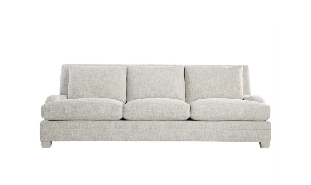 Bernhardt Rollins 3-Seater Gray Fabric Sofa