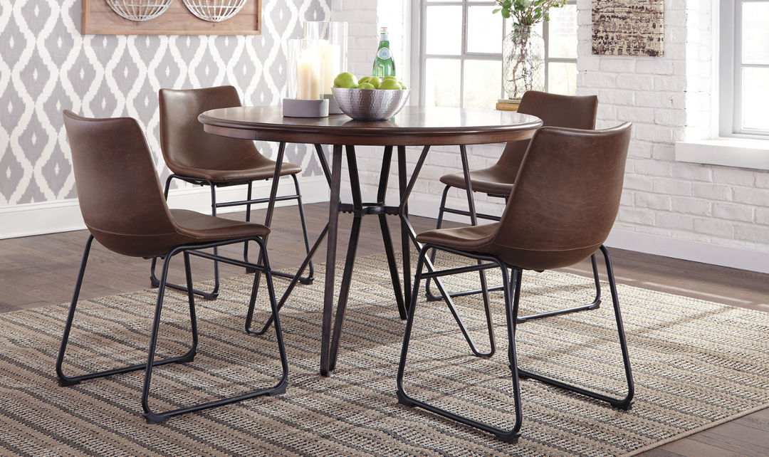 Centiar Round Dining Room Table-Jennifer Furniture