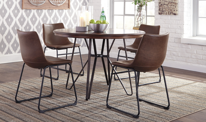 Centiar Round Dining Room Table-Jennifer Furniture