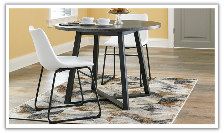 Centiar Round Dining Room Table-Jennifer Furniture