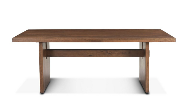 Cosmopolitan Rectangular Dining Table in Honey Brown-Jennifer Furniture