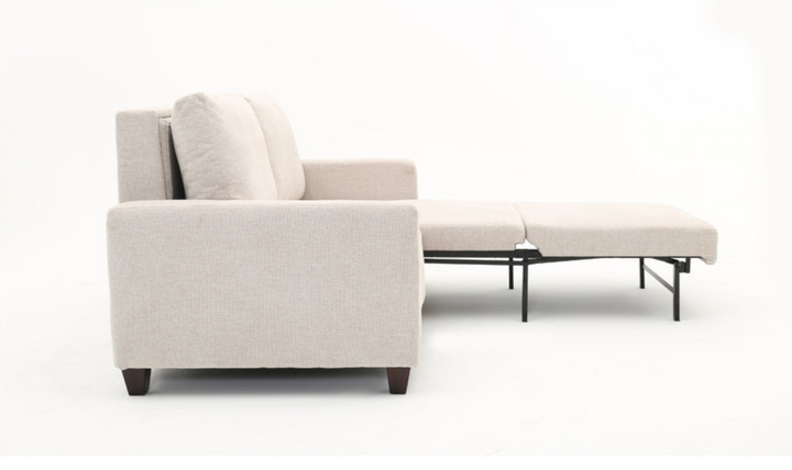 Gio Italia Cuddle Queen Fabric Sleeper Sofa With Cloud Fold Function