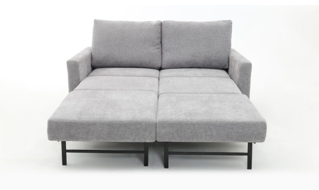 Gio Italia Cuddle Queen Fabric Sleeper Sofa With Cloud Fold Function