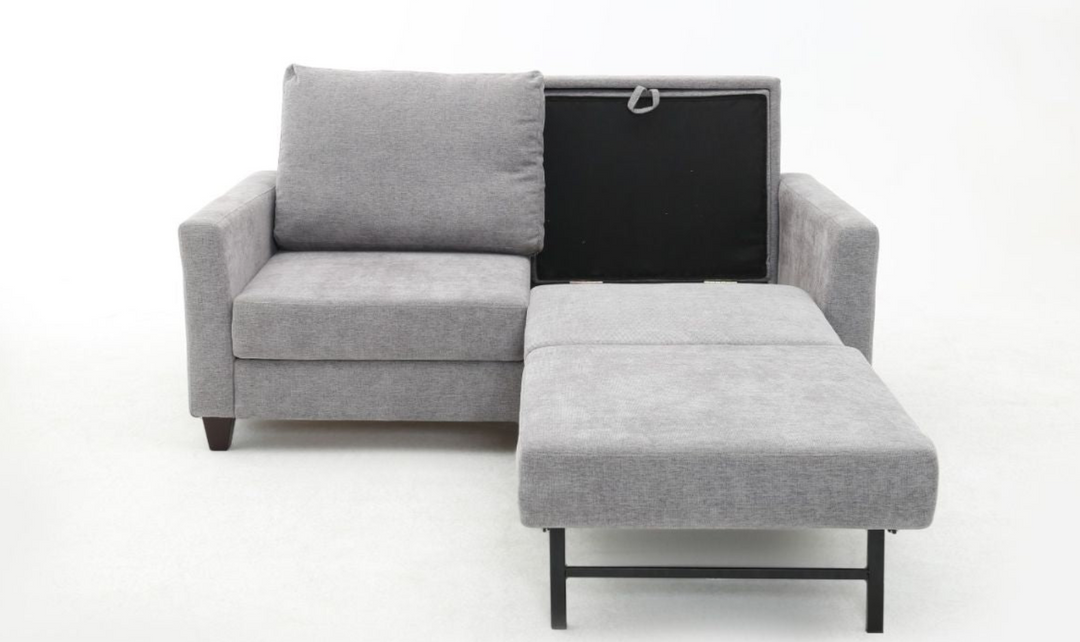 Gio Italia Cuddle Queen Fabric Sleeper Sofa With Cloud Fold Function