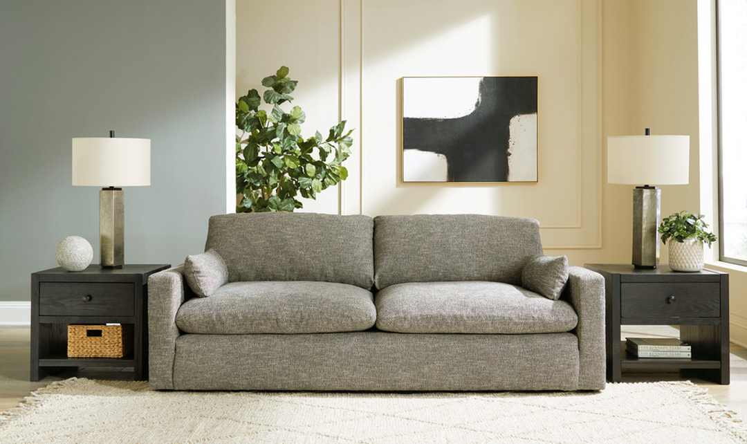 Modern Heritage Dramatic Granite Fabric Living Room set