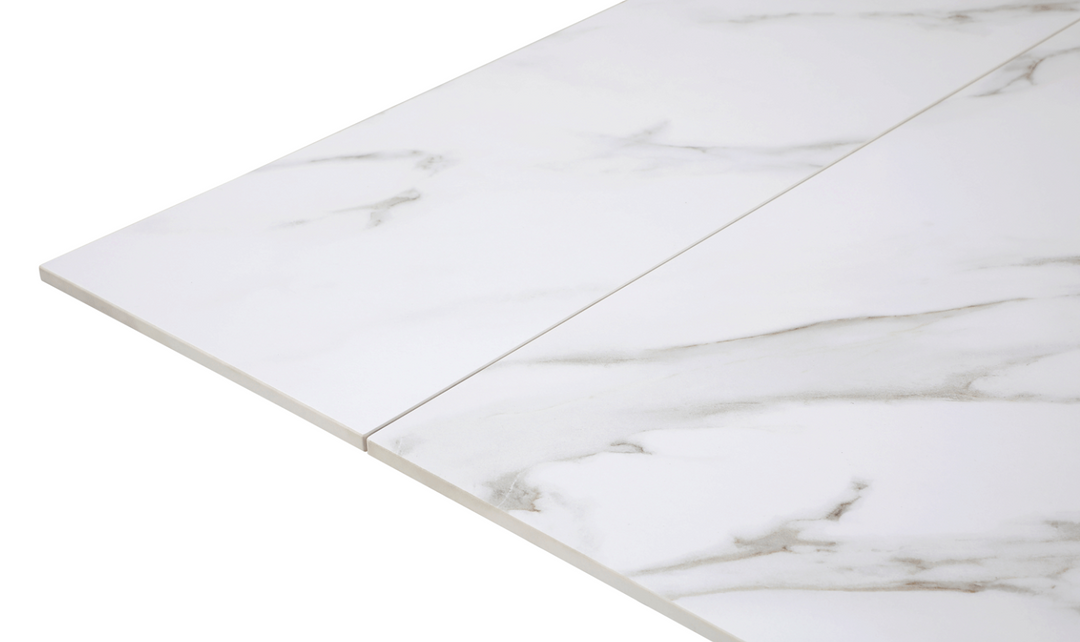 ESF Acquire 4-Seater Extendable Dining Table Set w/ Edito Fabric Chair