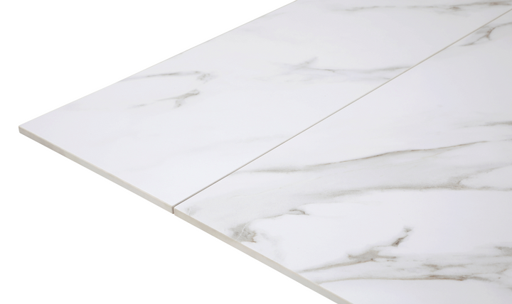 ESF Acquire 4-Seater Extendable Dining Table Set w/ Edito Fabric Chair