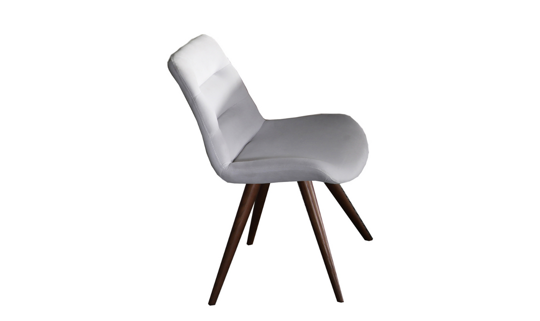 ESF Acquire 4-Seater Extendable Dining Table Set w/ Edito Fabric Chair