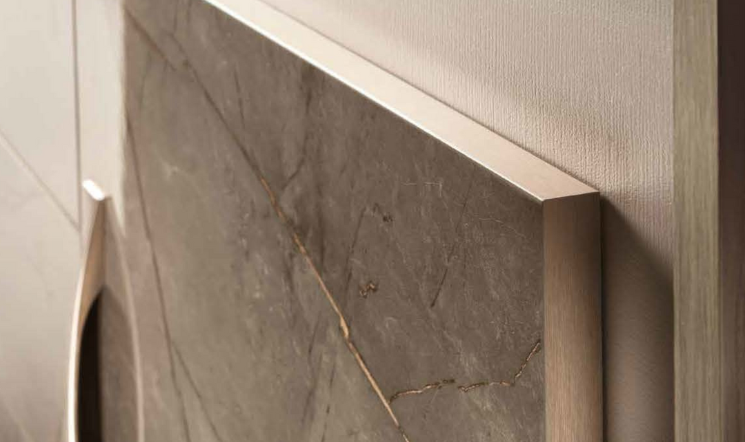 ESF Furniture Arredo Ambra Single Drawer Nightstand in Brown-Jennifer Furniture