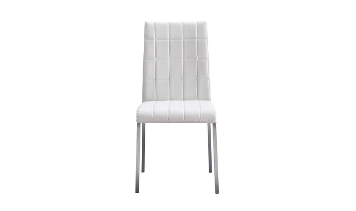 ESF Italia Amarilla 4-Seater Extendable Dining Table Set in White