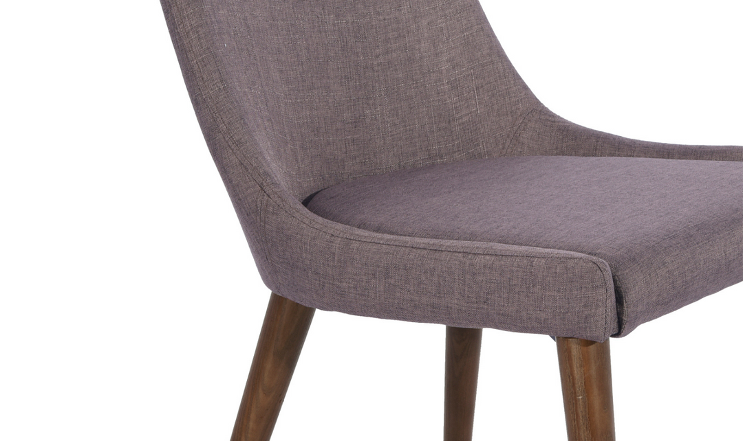 ESF Italia Optimum Extendable Brown Dining Table Set (Dining Table + Dining Chairs)