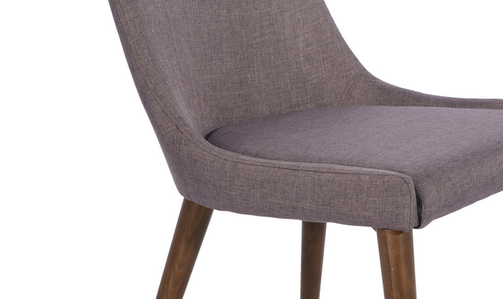 ESF Italia Optimum Extendable Brown Dining Table Set (Dining Table + Dining Chairs)