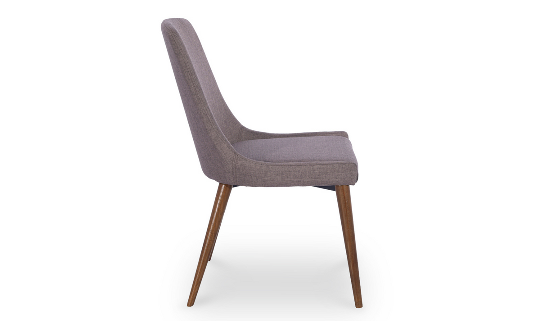 ESF Italia Optimum Extendable Brown Dining Table Set (Dining Table + Dining Chairs)