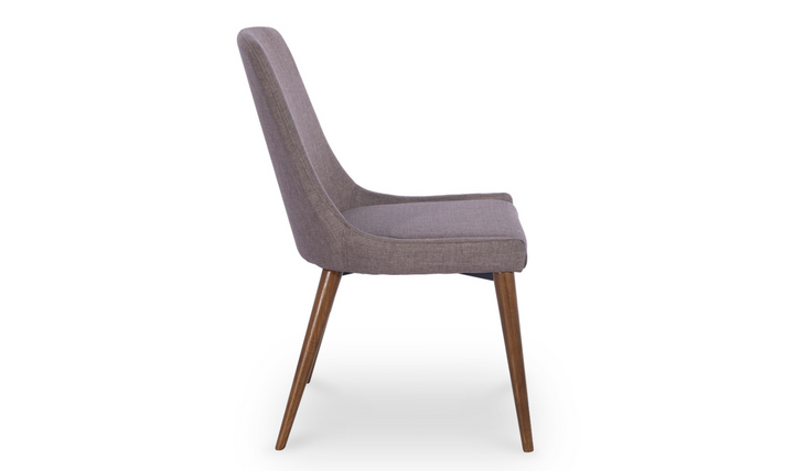 ESF Italia Optimum Extendable Brown Dining Table Set (Dining Table + Dining Chairs)