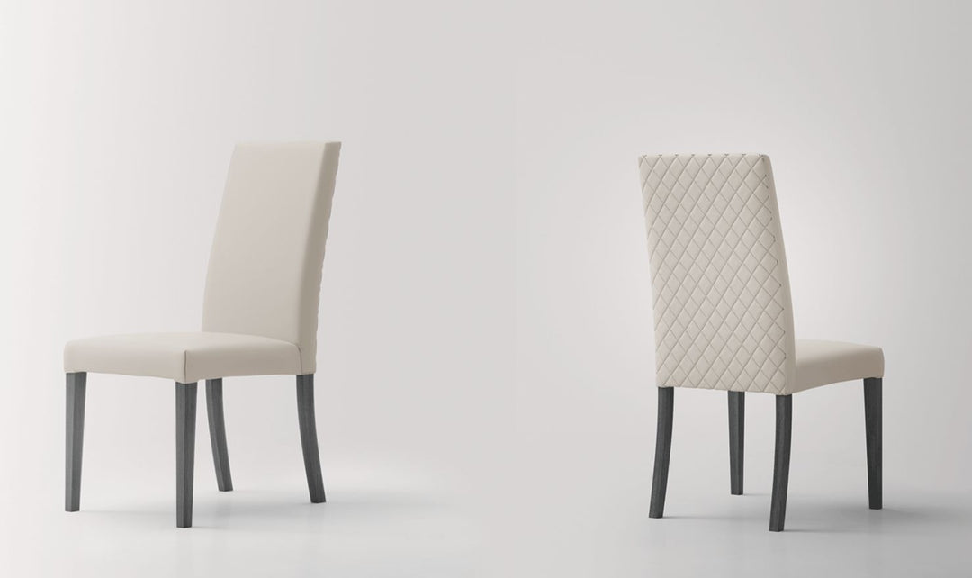 ESF Italia Vulcano Gray Dining Room Set With Extendable Table