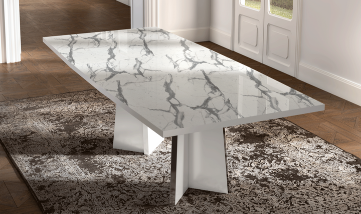 ESF Furniture Carrara Extendable Dining Room Set