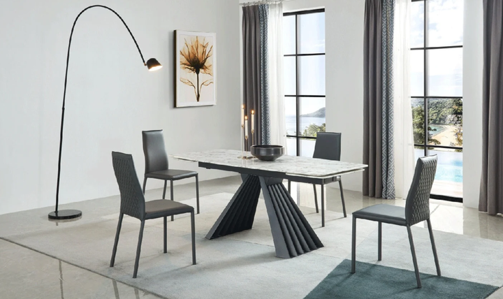 ESF Italia Allegra 6-Seater Dining Table Set w/ Extension