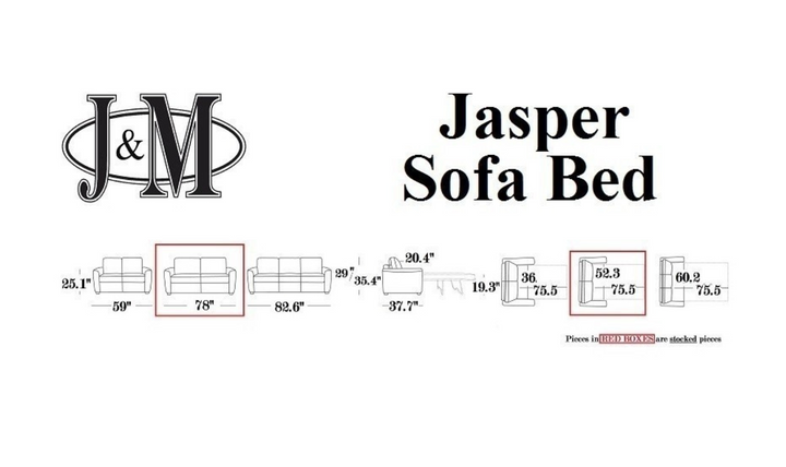 Gambit Sleeper Sofa- Jennifer Furniture