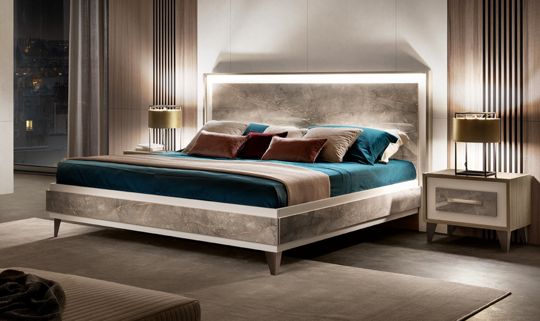 ESF Furniture ArredoAmbra Platform Bedroom Set (King / Queen Size)