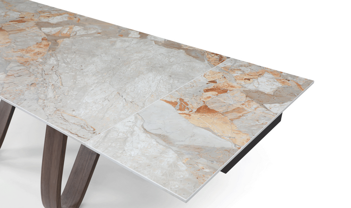 ESF Italia Bruno Extendable Brown Dining Table- Jennifer Furniture